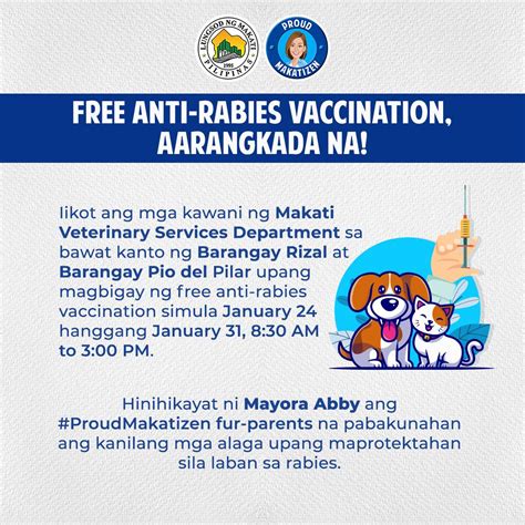 Bakuna sa rabies .